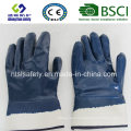 Twice Dipped Oil Proof Nitrile Gloves Safety Industrial Work Glove